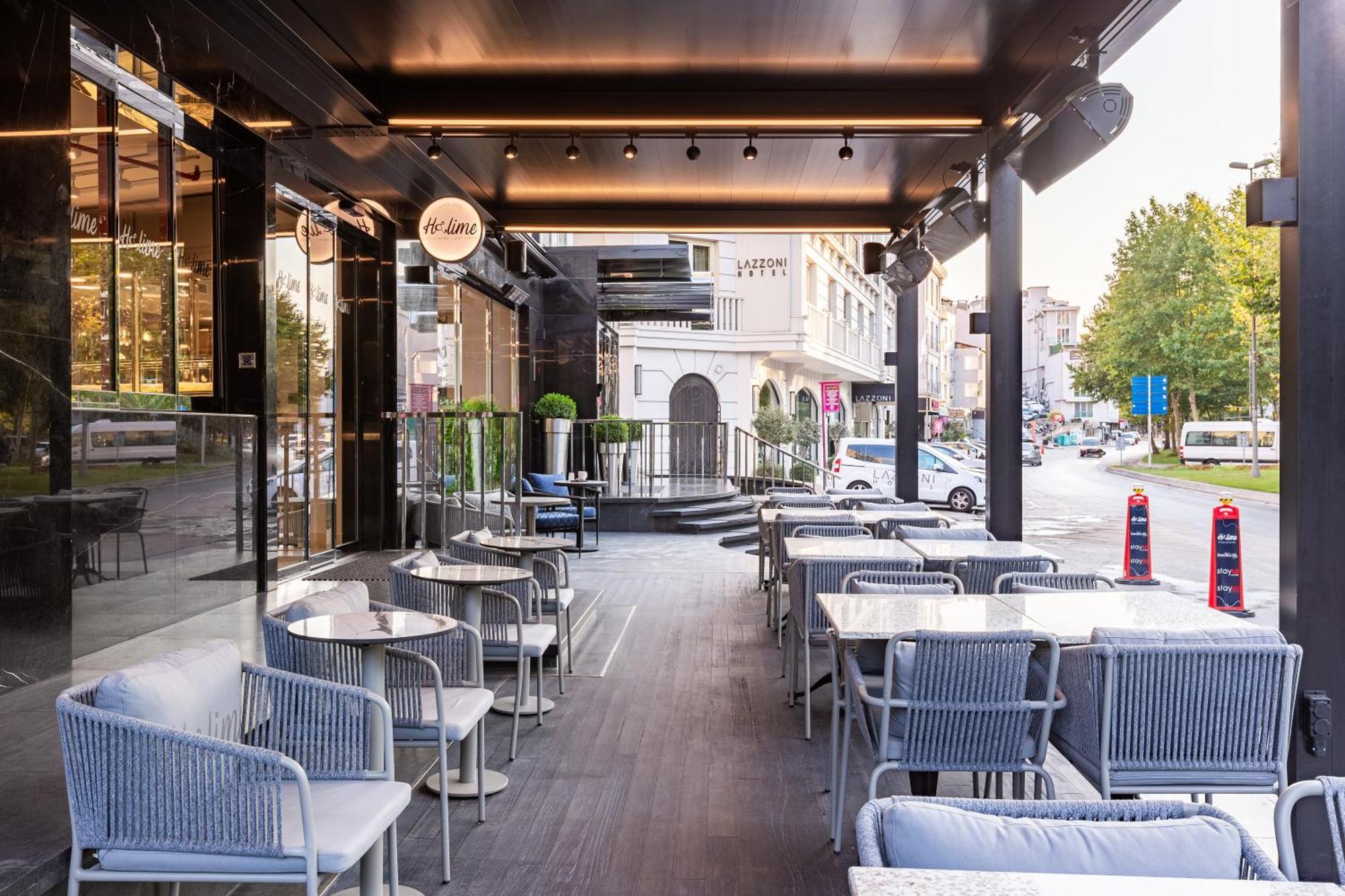 Stayso The House Hotel Istanbul Exteriör bild The exterior of a typical café in Athens